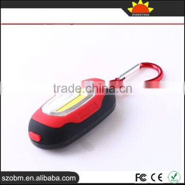 New Arrival Outdoor COB Led Keychain,Plastic Mini Led Flashlight Keychain photo-5