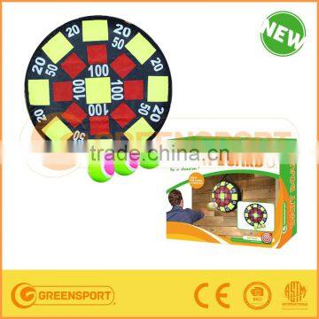 inflatable dart board with polybag or color box packing