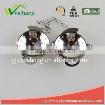 WCJ464 Good Quality Hot Sale Stainless Steel Tea-pot Shape Funny Shape Tea Ball Tea Infuser photo-2