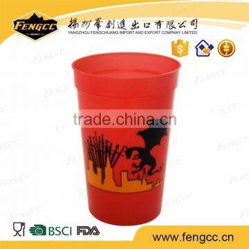 new arrival travelling running Unbreakable red plastic cup