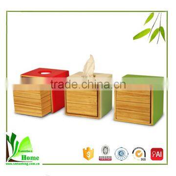 Superior Quality Cheap Bamboo Tissue Paper Box Holder photo-5