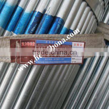 ERW Hot Dipped Zinc Coating Welded Round Carbon Galvanized Steel Pipes photo-6