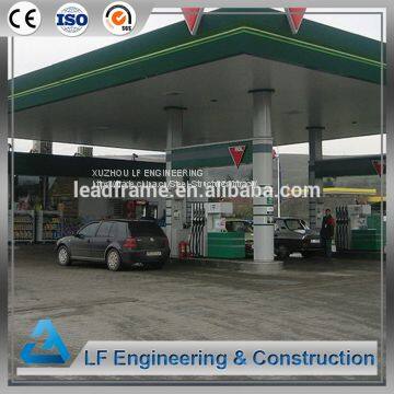 Galvanized and Prefab Steel Structure Petrol Station photo-2