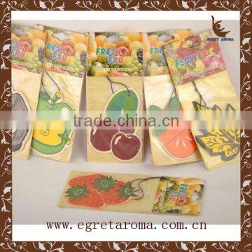 EA1-1008 Smiling Face Customized Hanging Paper Car Air Freshener photo-6