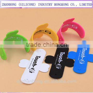 Custom Color Printing Silicone Mobile Phone Stand photo-2