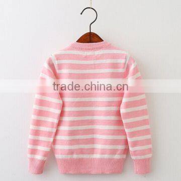 Factory Price Knitted Children Sweater With Embroidery Pattern photo-4