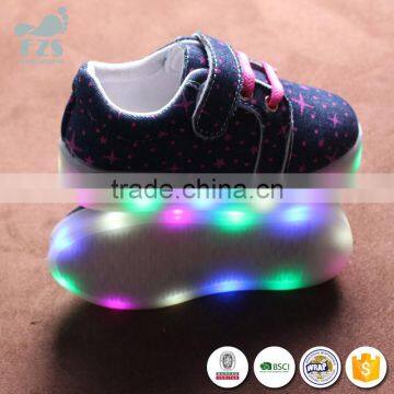 HFR-YS-54 Flashing Bling Recycled Colorful Student's Glowing Light Shoes photo-2
