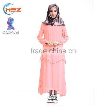 Zakiyyah S30 Wholesale Chromatic Clothing Formal Dress With Soft Abaya Pure Burqa for Muslim Women in Various Color Dubai