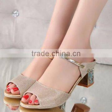 Zm50067b Summer Ladies Fancy Sandal Europe New Design Women Shoes photo-2