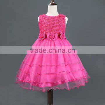 2016 Children Girl Wedding Dress Baby Frock Design Pictures photo-5