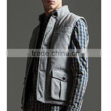 2015 Good After-Sales Spring OEM Men Cotton Vest photo-2