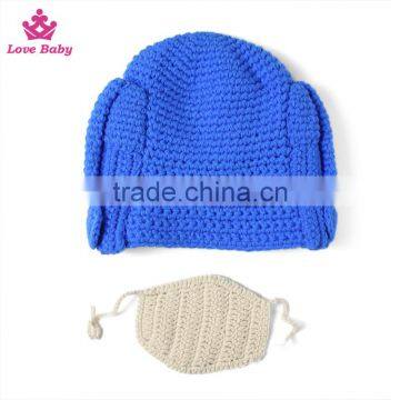 Handmade Crochet Sets Newborn Baby Photo Props, Crochet Baby Outfit PP6021702 photo-2