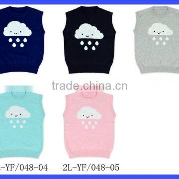 2016 New Arrival Baby Boys Girls Tops Autumn & Winter Warm Sweater Vest Lovely Pink Sweater Vest photo-6