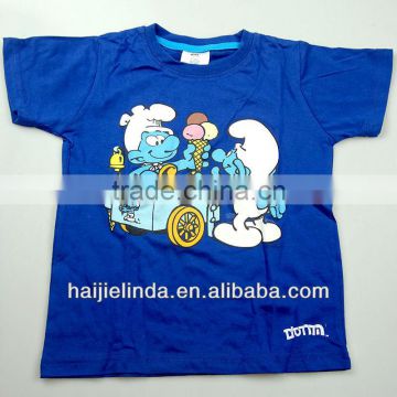 Custom printed boy's t-shirt children clothing