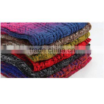 Winter Super Thick and Women Fashion 180*40cm Color Gradual Change Design Women Knitting Latest Scarf photo-6