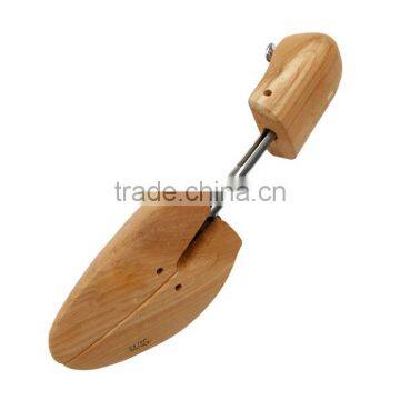 Custom Logo Plate Red Cedar Wood Type Wooden Shoe Stretcher for Shoe Expanding Usage photo-3
