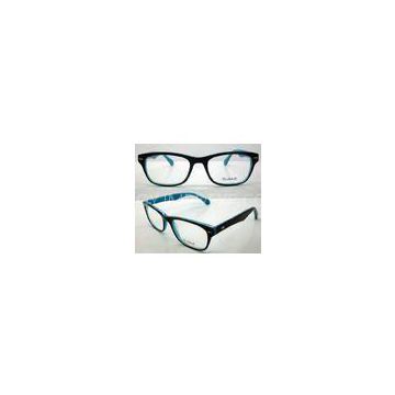 Blue Black Stylish Acetate Optical Frame For Women, Men 52-18-140mm