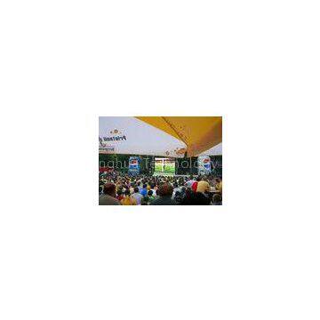 Outdoor LED Video Display Board P 25 , Mansion Wall High Definition LED Display