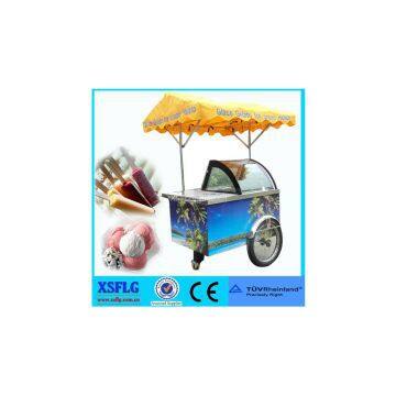 Popsicle display showcases /ice cream gelato carts for sale(CE)