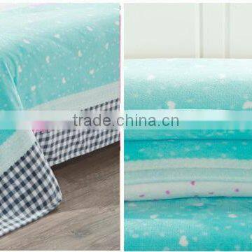 China Wholesale Embroidery Baby Bedding Set Flannel Blanket photo-2