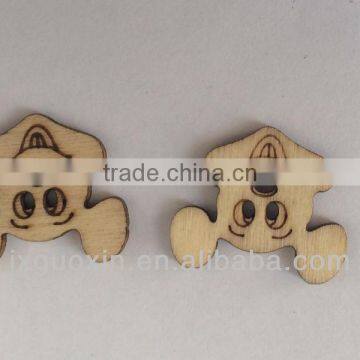 wood buttons