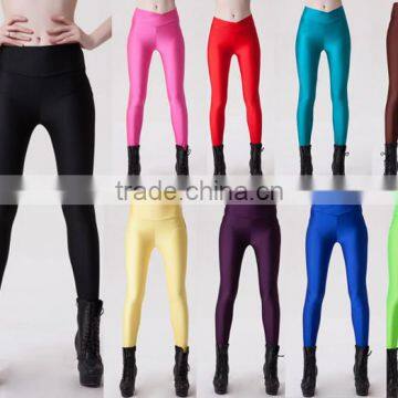 Women Sports Leggings High Waist Candy Color Factory Directly Sale S16-7