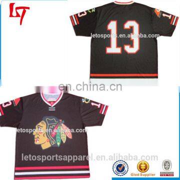 team shirt Sublimated chicago blackhawks dir fit jersey