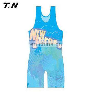Sublimated Wrestling Singlets Wholesale photo-3