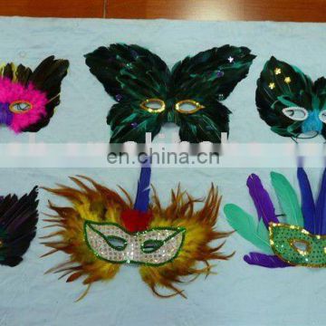 MPM-018 party carnival masquerade feather mask