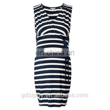 Wholesale Clothing Manufacturer Striped Maternity Clothes/Clothing photo-2