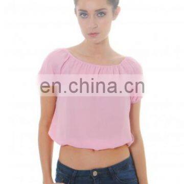 2014 custom fashion womens top