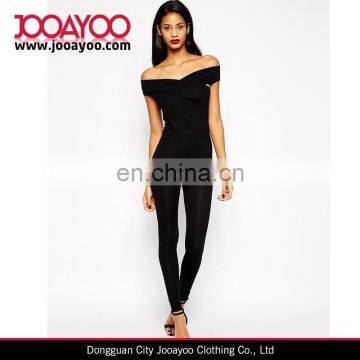 Fashion Women Off-shoulder Bodyfit Romper Jumpsuit Clubwear
