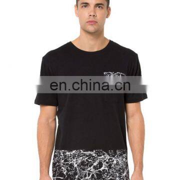 custom cut and sew side zips tall t shirts