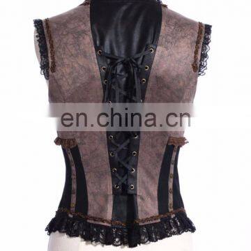 Steam Punk Open Bust Top Corset photo-2