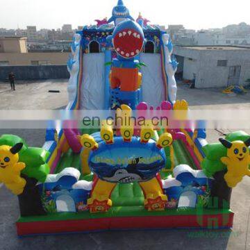 HI Best Price Funny Commercial Inflatable Amusement Park Rides Slip Slide Game for Sale photo-5