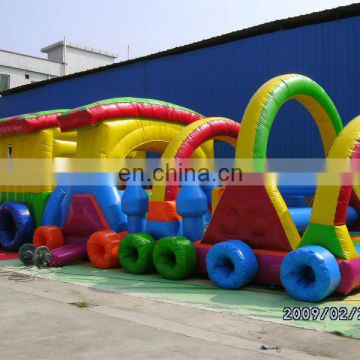 inflatable obstacles tunnels for adult