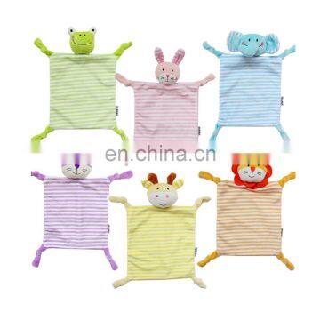 Baby blanket soft animal shape plush doudou comforter gift