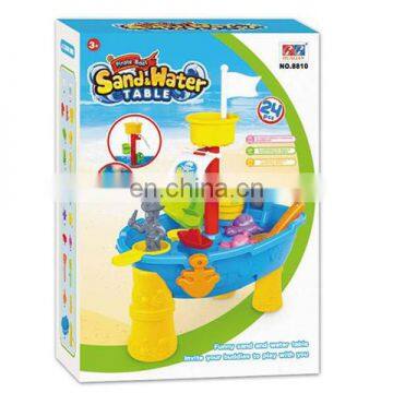 Plastic Sand Playing Set Beach Toys Outdoor Toys Beach Boat for Kids photo-4