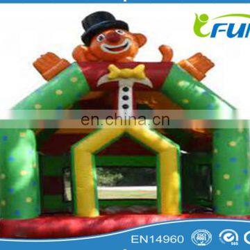 inflatable clown bouncer for sale/clown inflatable bouncer jumper/pvc inflatable clown bouncer