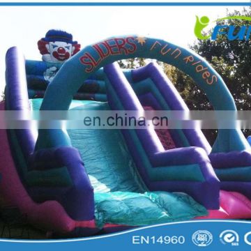 giant inflatable slide inflatable slide with arch inflatable clown slide