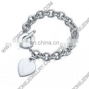 wholesale latest unique design bracelet stainless steel jewelry engravable bracelet