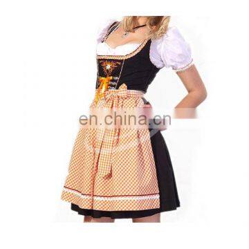 Quality Mini Dirndl and Blouse with Apron