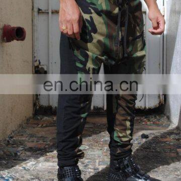 high quality fashion drop crotch camuflage sweatpants - low crotch training jogging - mens drop crotch sweat pants