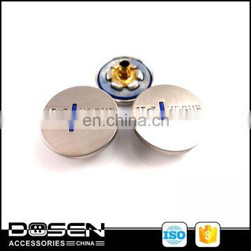 custom size bulk metal buttons