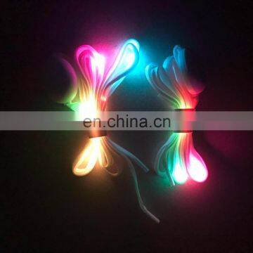 Top Level Magic Light up Led Bead Shoelace Shoelace Clips Kids