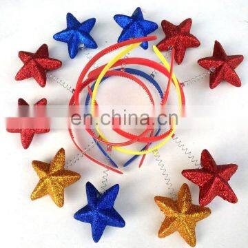 star hair band for christmas hair accessories party favor festival decoration christmas star Headbands