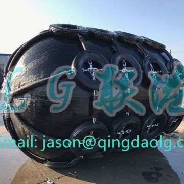 Floating type marine pneumatic rubber fender