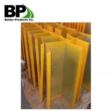 Квадратные оцинкованные стальные столбы-пограничники photo-3