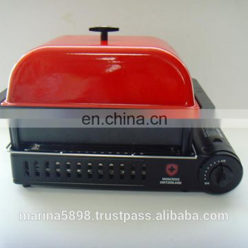 Portable multi ways gas cooker