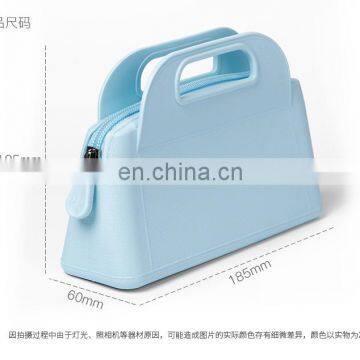 OEM Women Clutch Party Purse Handbags Wholesale Waterproof Silicone Rubber Zipper Wallet photo-5